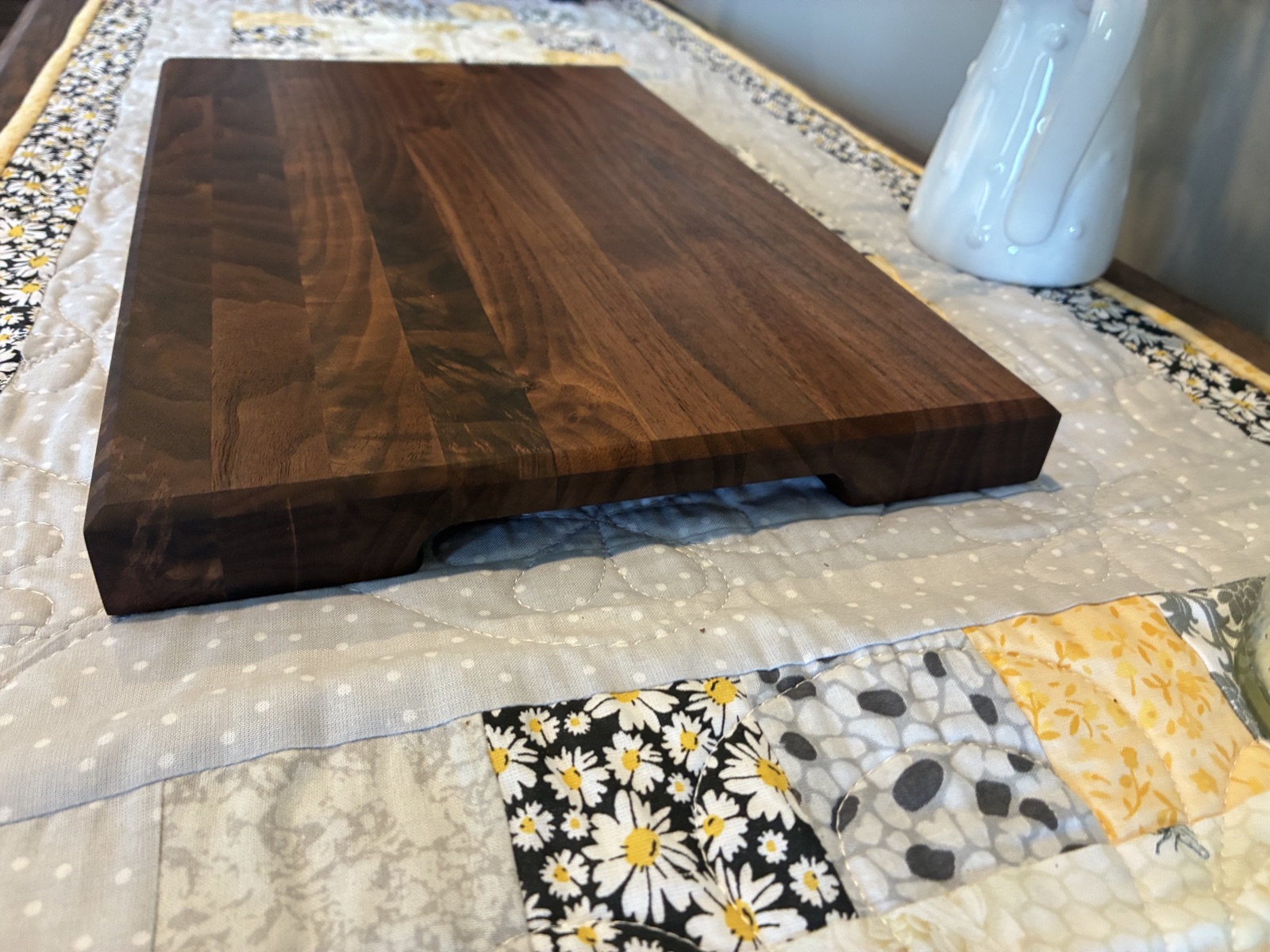 Solid Walnut Edge Grain Cutting Board — photo 2