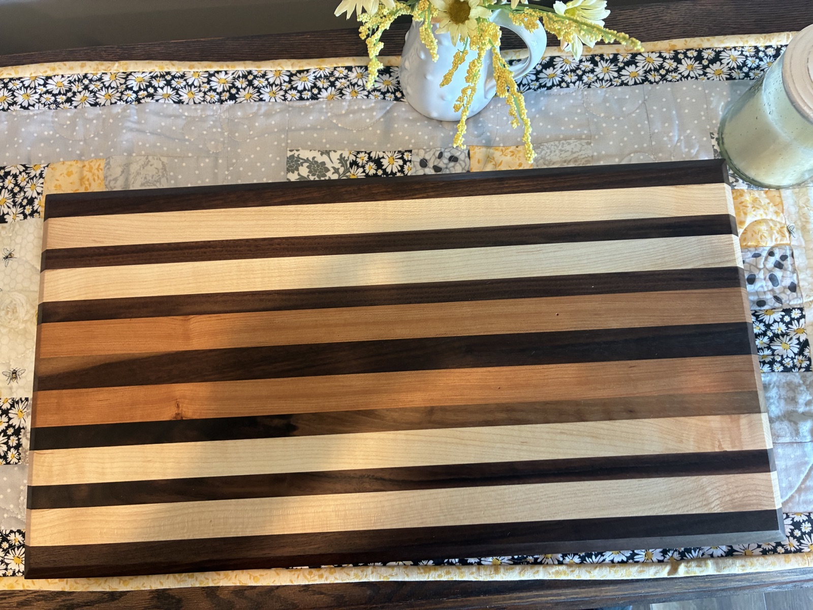 Walnut, Maple & Cherry Edge Grain Board — photo 2