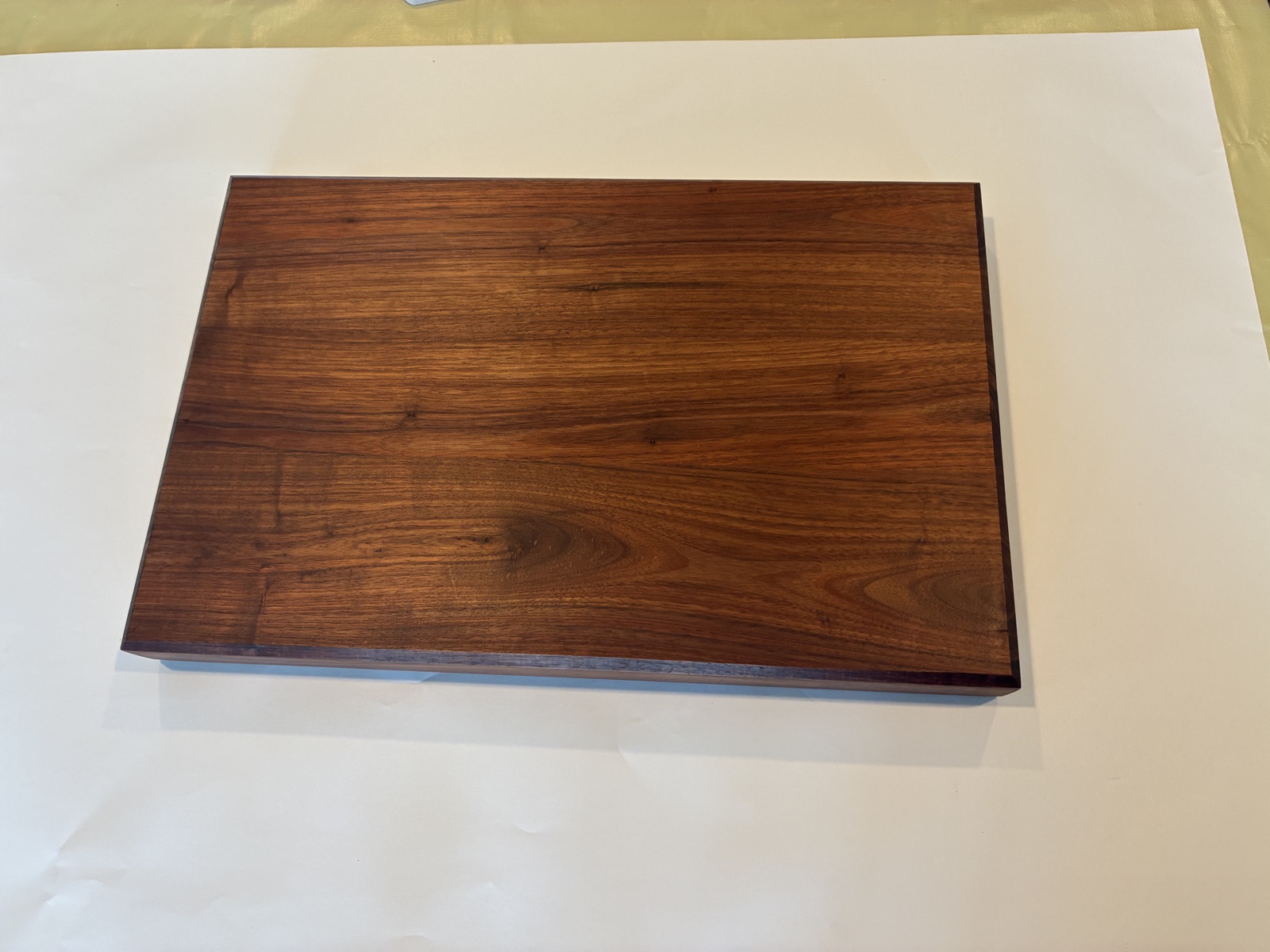 Solid Walnut Edge Grain Cutting Board — Board 14 — photo 3