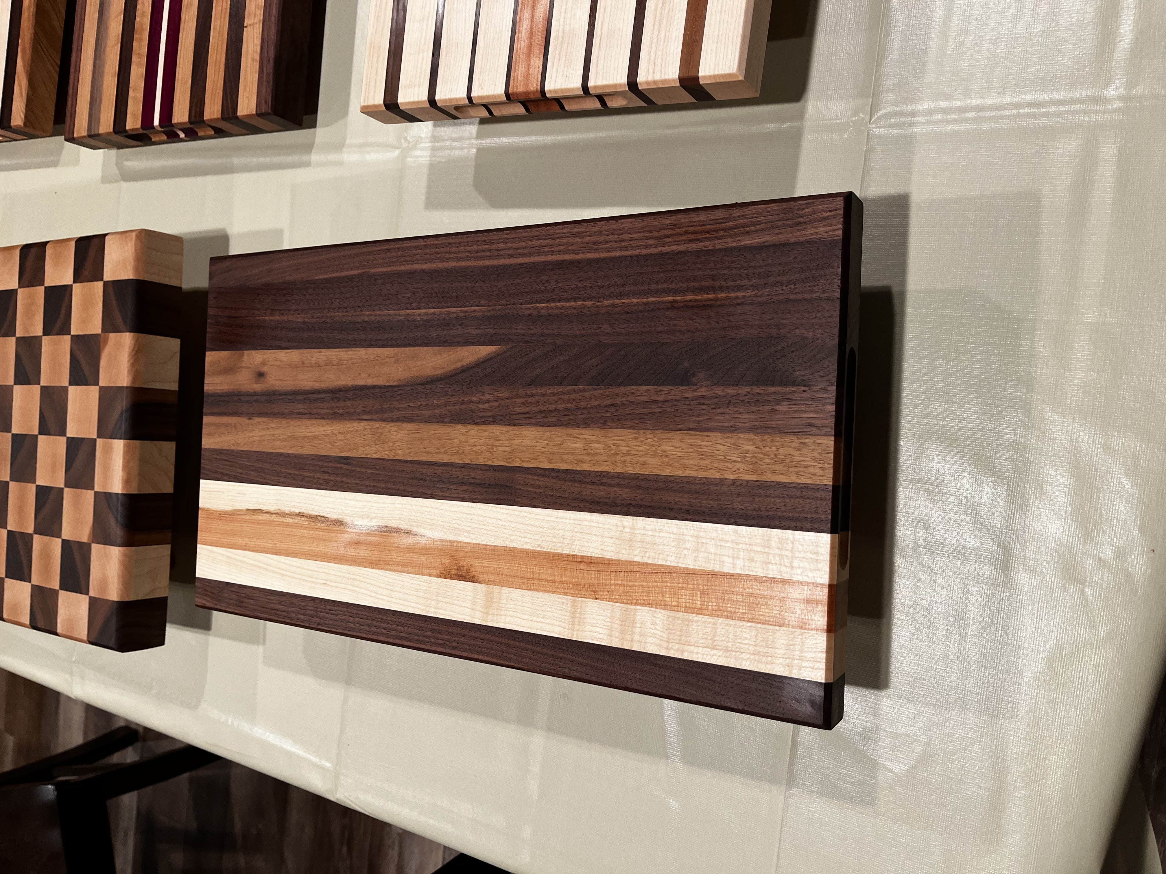 Mixed Hardwood Edge Grain Board