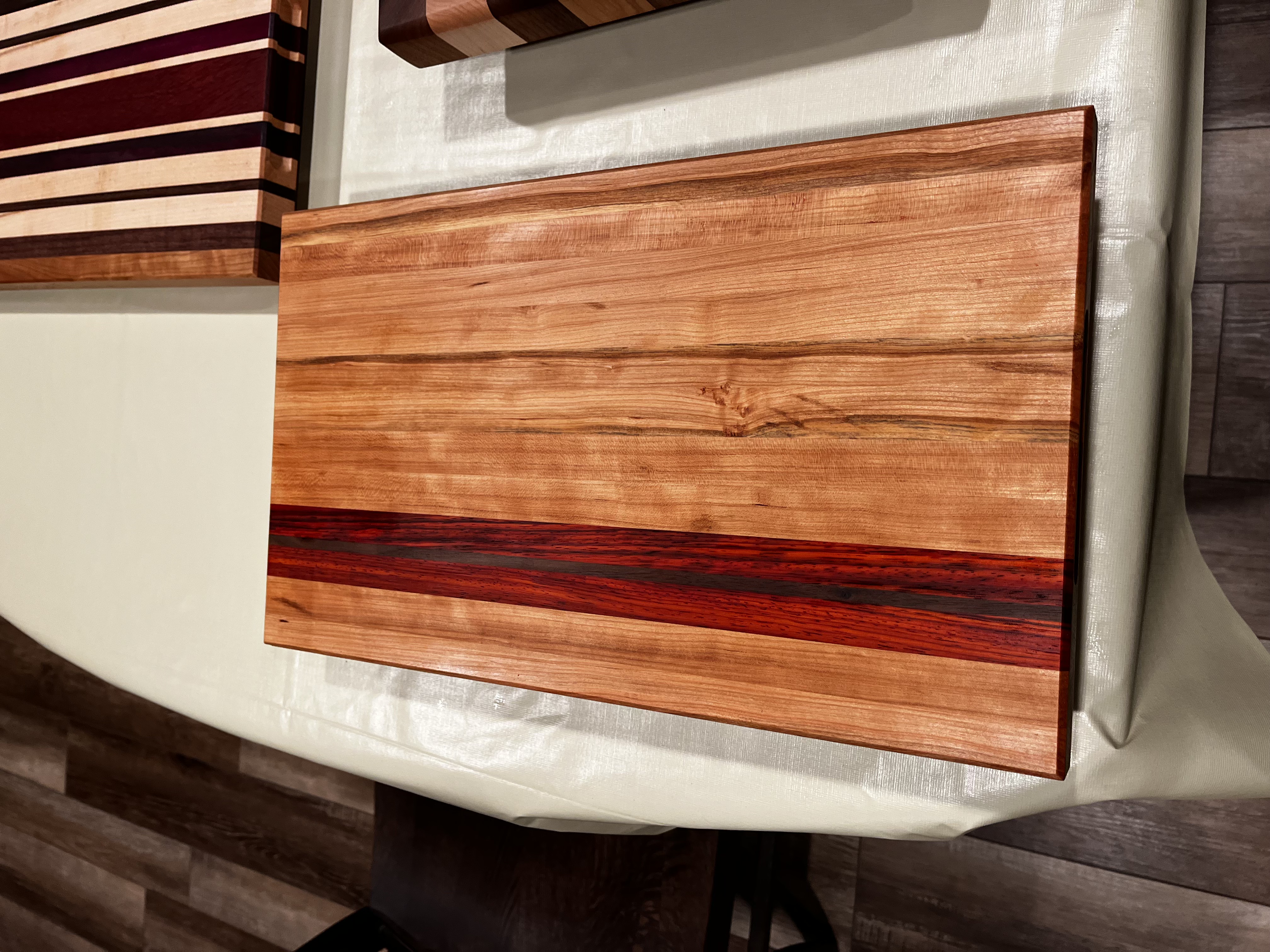 Walnut & Maple Striped Board